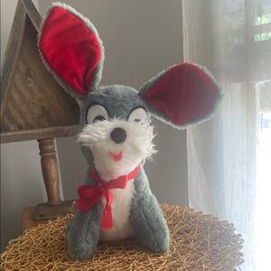 Walt Disney Characters VTG Tramp Plush from “Lady and the Tramp”